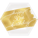 30 ans, assiettes 7 pouces, 8 pcs