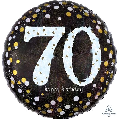 Ballon mylar, 70 ans, 18 pouces