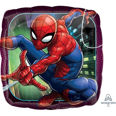 Ballon mylar, Spiderman, 18 pouces