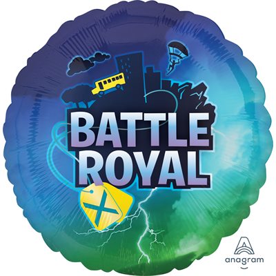 Ballon mylar, Battle royal, 18 pouces