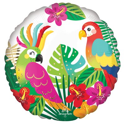 Ballon mylar, tropical paradise, 18 pouces