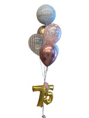 Bouquet 75 ans, joyeux anniversaire