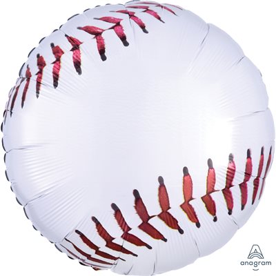 Ballon mylar, Baseball, 18 pouces