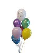 Bouquet bonne-fête, 7 ballons