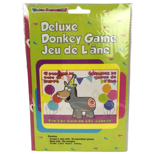 Babioles de fête, jeu de l'âne