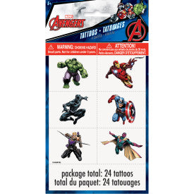Avengers tatouages, 4 unités