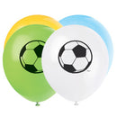 Soccer, sacs de ballons en latex, 12 pouces, 8 unités