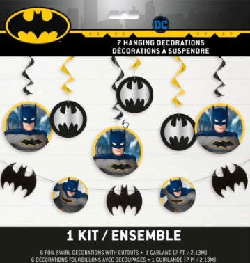 Batman ensemble de décoration, 7 pcs