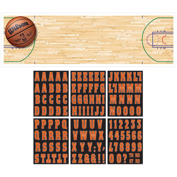 NBA, bannière personnalisée. 65" x 20"