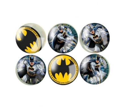 batman balles rebondissantes, 6 pcs