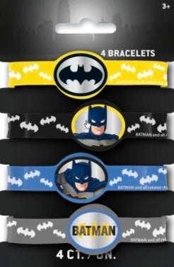 Batman bracelets, 4 pcs