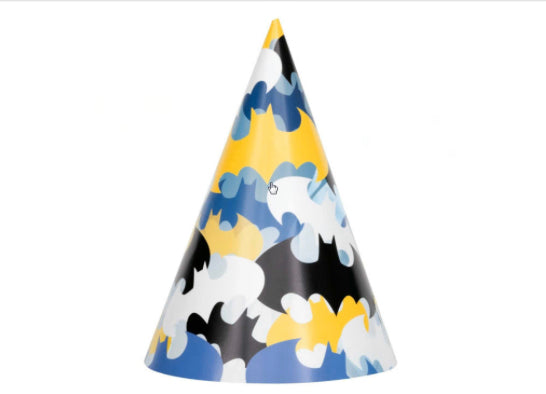 Batman chapeaux de fête, 8 pcs