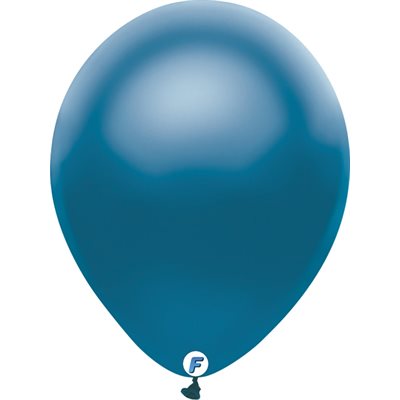 Ballons latex, bleu perlé, 12 pouces, 50 pcs
