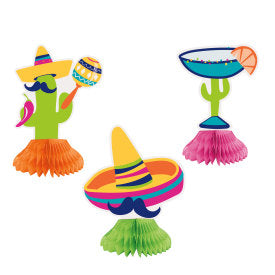 Boho fiesta mini centre de table, 3 pcs