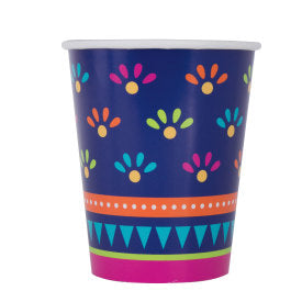 Boho fiesta gobelets 9 oz, 8 pcs