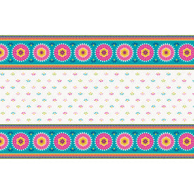 Boho fiesta nappe de table, 54 x 84 pouces