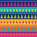 Boho fiesta serviettes dessert, 24 pcs
