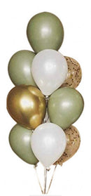 Bouquet de 12 ballons assortis