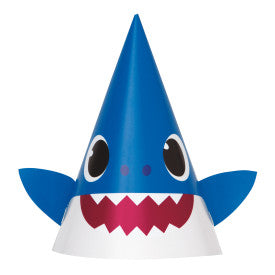 Baby shark chapeaux de fête, 8 unités