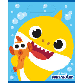 baby shark sacs à cadeaux, 8 unités