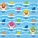 Baby shark serviettes repas, 16 unités