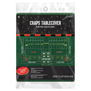 Casino, Plateau de jeu en feutre de craps, 36" x 72"