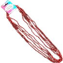 Collier rouge, 5 pcs