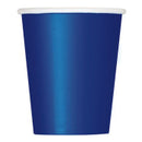 Bleu marine gobelets 9oz, 14 pcs