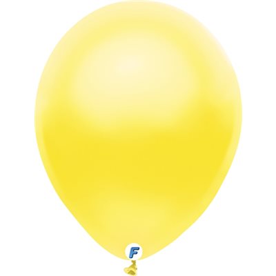 Ballons latex, jaune perlé, 12 pouces, 50 pcs