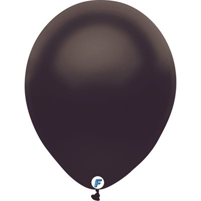 Ballons latex, noir perlé, 12 pouces, 50 pcs
