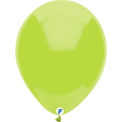 Ballons latex vert lime , 12 pouces, 50 pcs