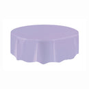 Lavande unis, nappe de table rond, 84 pouces