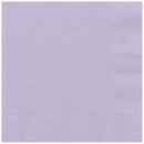 Lavande unis, serviettes dessert, 50 pcs