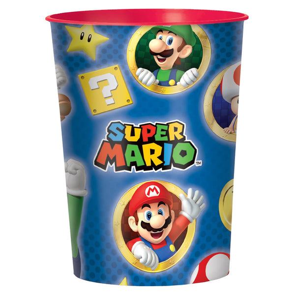 Super mario, tasse en plastique, 16 oz