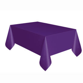Violet foncé, nappe de table rectangulaire, 54 x 108 pouces
