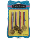 Babioles de fête, medailles en or, 4 pcs