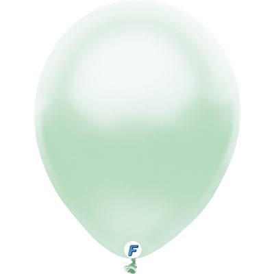 Ballons latex, menthe perlé, 12 pouces, 50 pcs