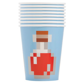 Minecraft, gobelets 9 oz, 8 unités