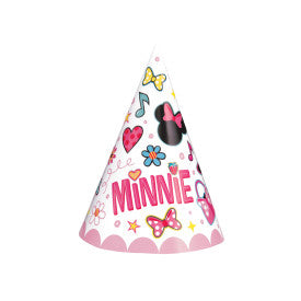 Minnie mouse, chapeaux de fête, 8 unités