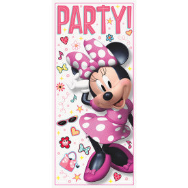 Minnie mouse, affiche de porte, 27 x 60 pouces