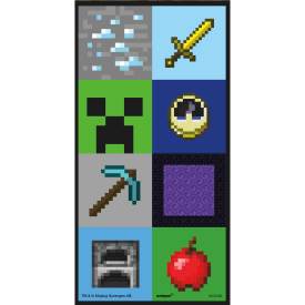 Minecraft, stickers, 16 unités