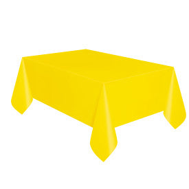 jaune néon, nappe de table rectangulaire