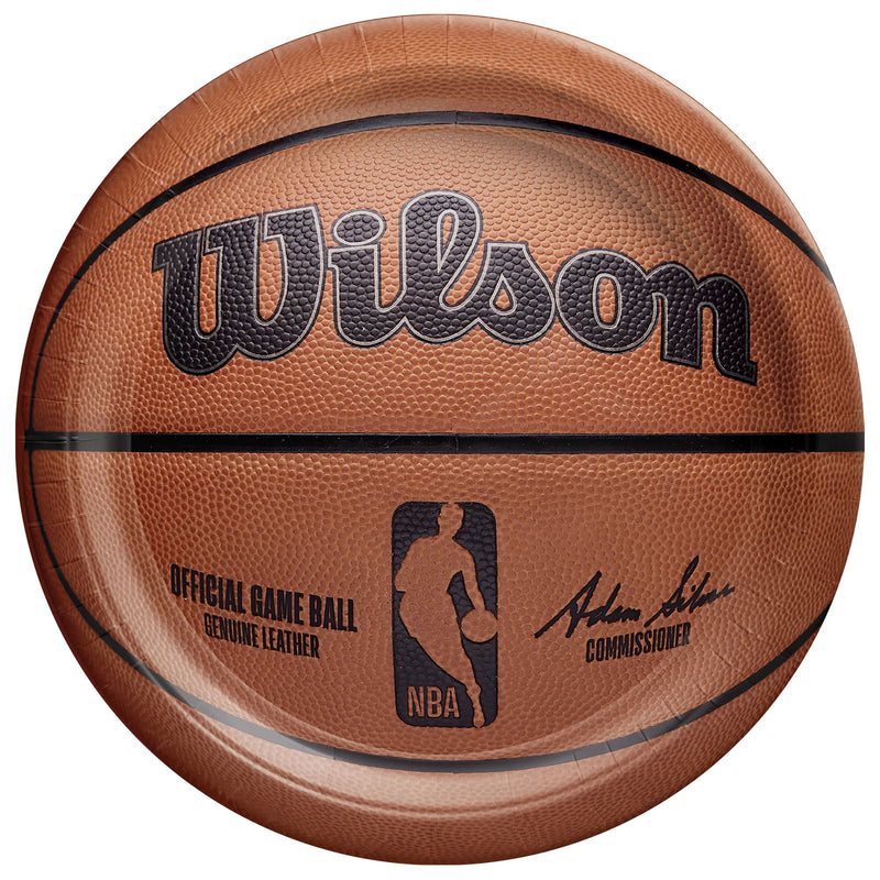 NBA, assiettes repas, 18 pcs