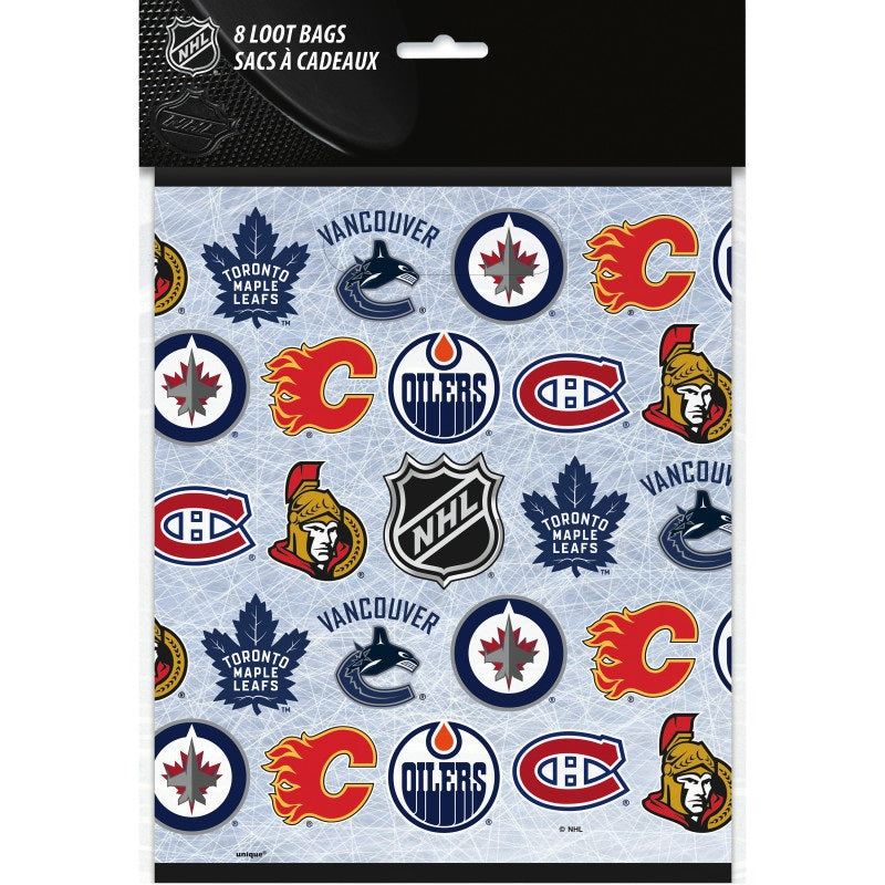 Nhl, sacs  cadeaux, 8 pcs