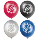 Nhl, ballons en latex, 12 pouces, 8 pcs