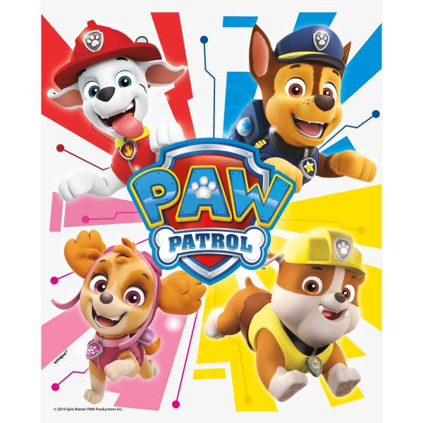 paw patrol, sacs à cadeaux, 8 unités