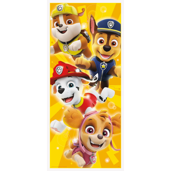 Paw patrol, affiche de porte, 27 x 60 pouces