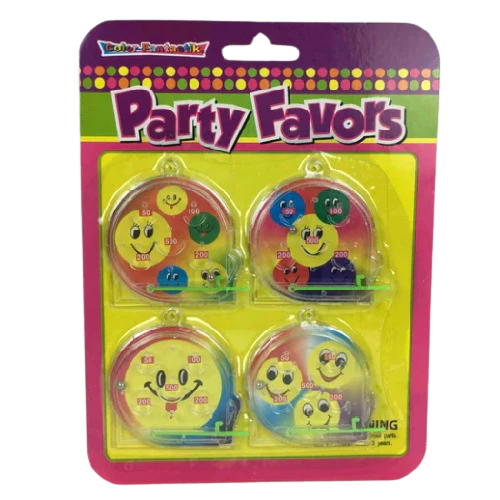 Babioles de fête, jeu de flipper, 4 pcs