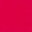 Rouge unis, serviettes repas, 50 pcs