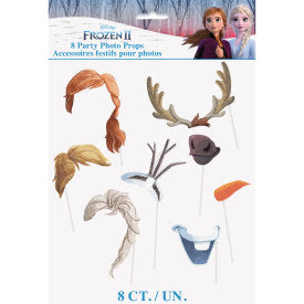 Frozen 2 accessoires pour photos, 8 unités